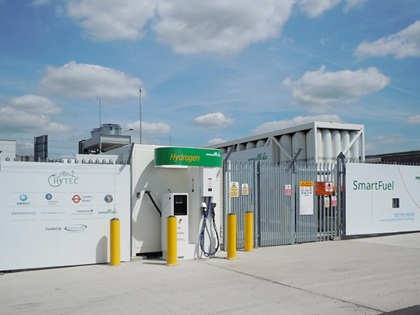 Air Products hydrogen fueling station