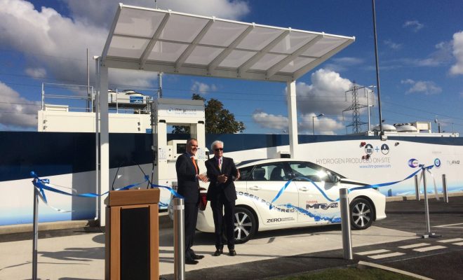 ITM Power Ceme hydrogen station opening ceremony