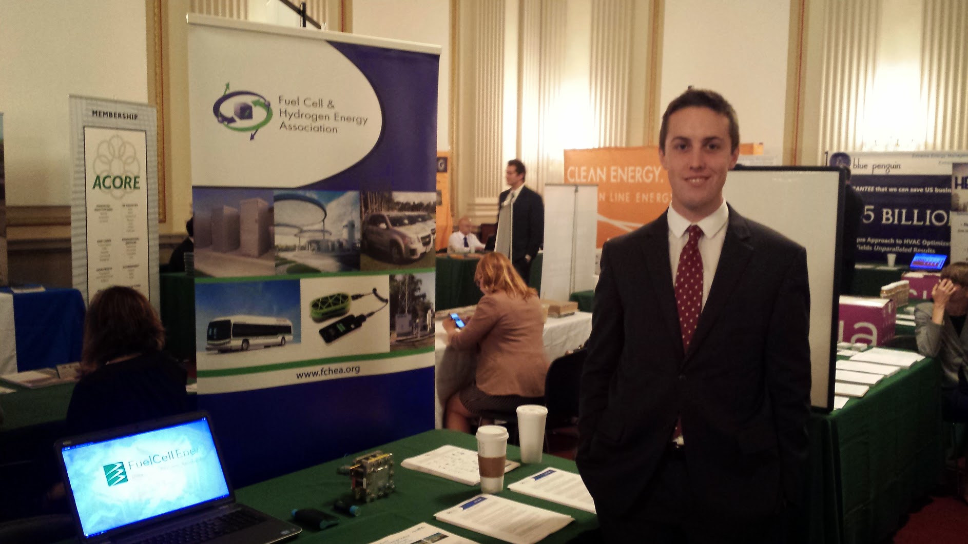 FCHEA's booth at the Congressional Renewable Energy and Energy Efficiency EXPO on Capitol Hill