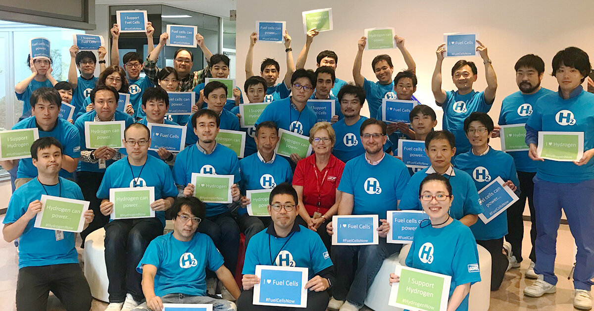 From Asia-Pacific to our East Coast U.S. headquarters, Gore Associates wish you a Happy National Hydrogen and Fuel Cell Day!