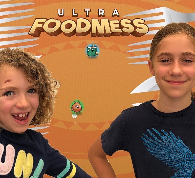And we're launched! Come watch us play a super fun, super silly party video game...Ultra Foodmess! Link to our YouTube channel is on our profile.