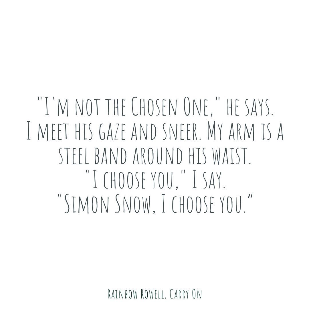 I love reading my favorite books to my 10yo, aloud at bedtime. Last month, I read her Carry On (modifying some of the bad words 😅) and we both really enjoyed that. And as it turns out, I&rsquo;m still a sucker for Simon and Baz 😍😭😍