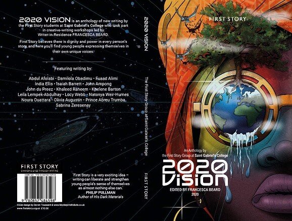 Book cover design &amp; illustration for 20:20 VISION

20:20 Vision&nbsp;spans many subjects from cultural appropriation and post-colonial theory to&nbsp;The Sims. The writing is fervently political. It has a clear voice, a clear understanding of the