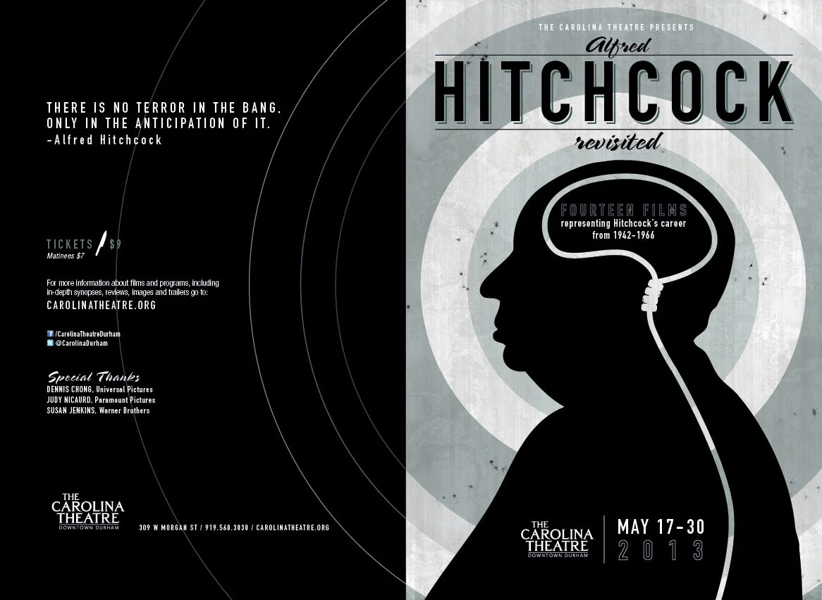 Alfred Hitchcock Retrospective Brochure