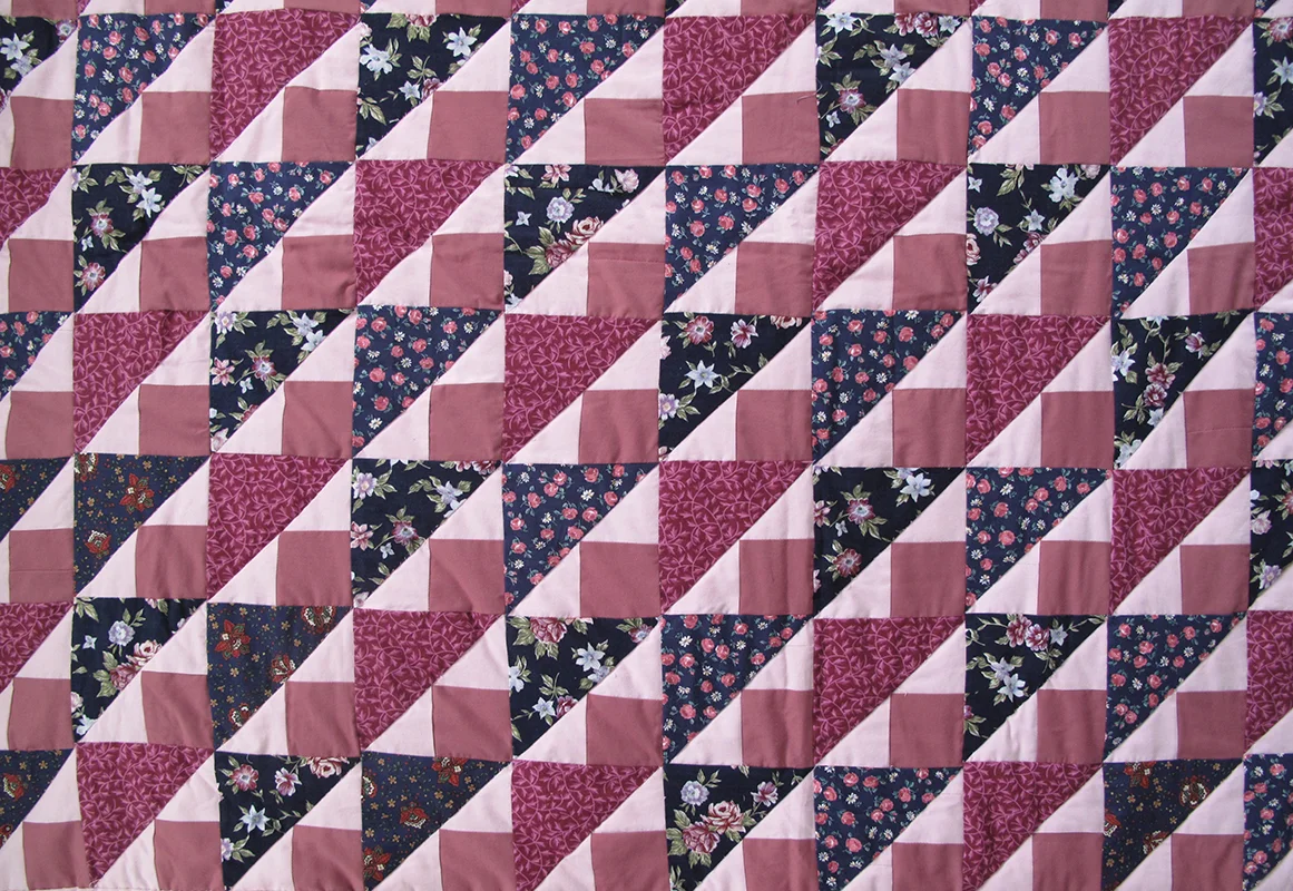Quilt detail by my mom, Mary Miller