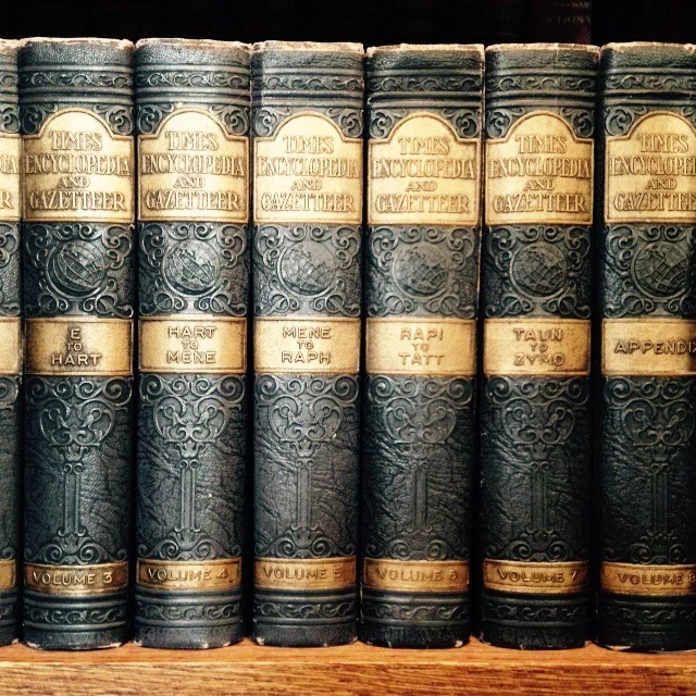 Mmmm... Embossed book spines. My favourite.