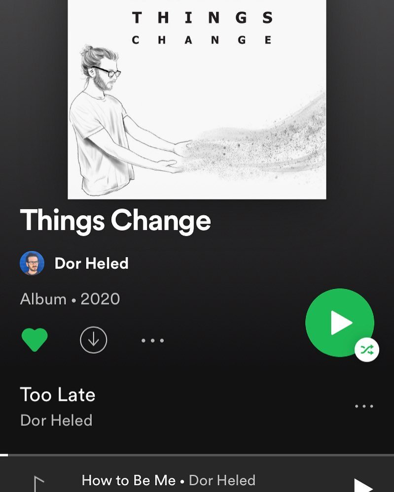 &ldquo;Things Change&rdquo; - now out on Spotify and all streaming platforms // have a nice week Y&rsquo;all