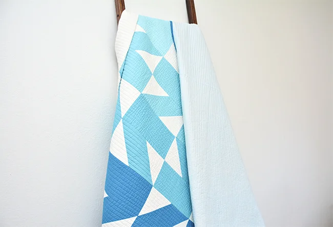 Initial K Studio Modern Waves Quilt