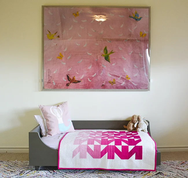 Initial K Studio Modern Waves Quilt