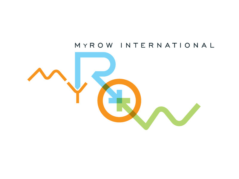 MyROW International logo by Interrobang