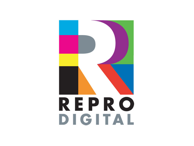 Repro Digital logo by Interrobang
