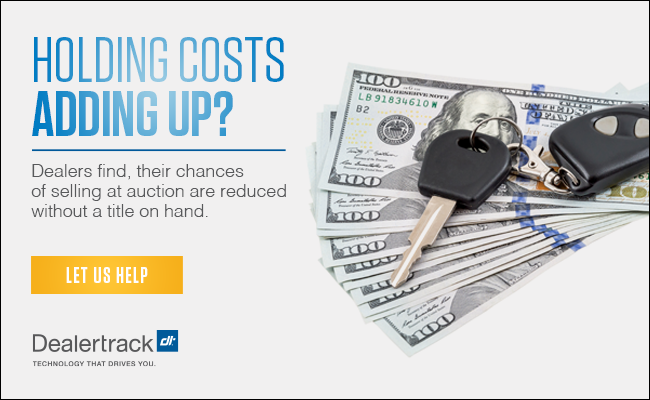 Interrobang's design for Dealertrack's Holding Costs Adding Up online ad.
