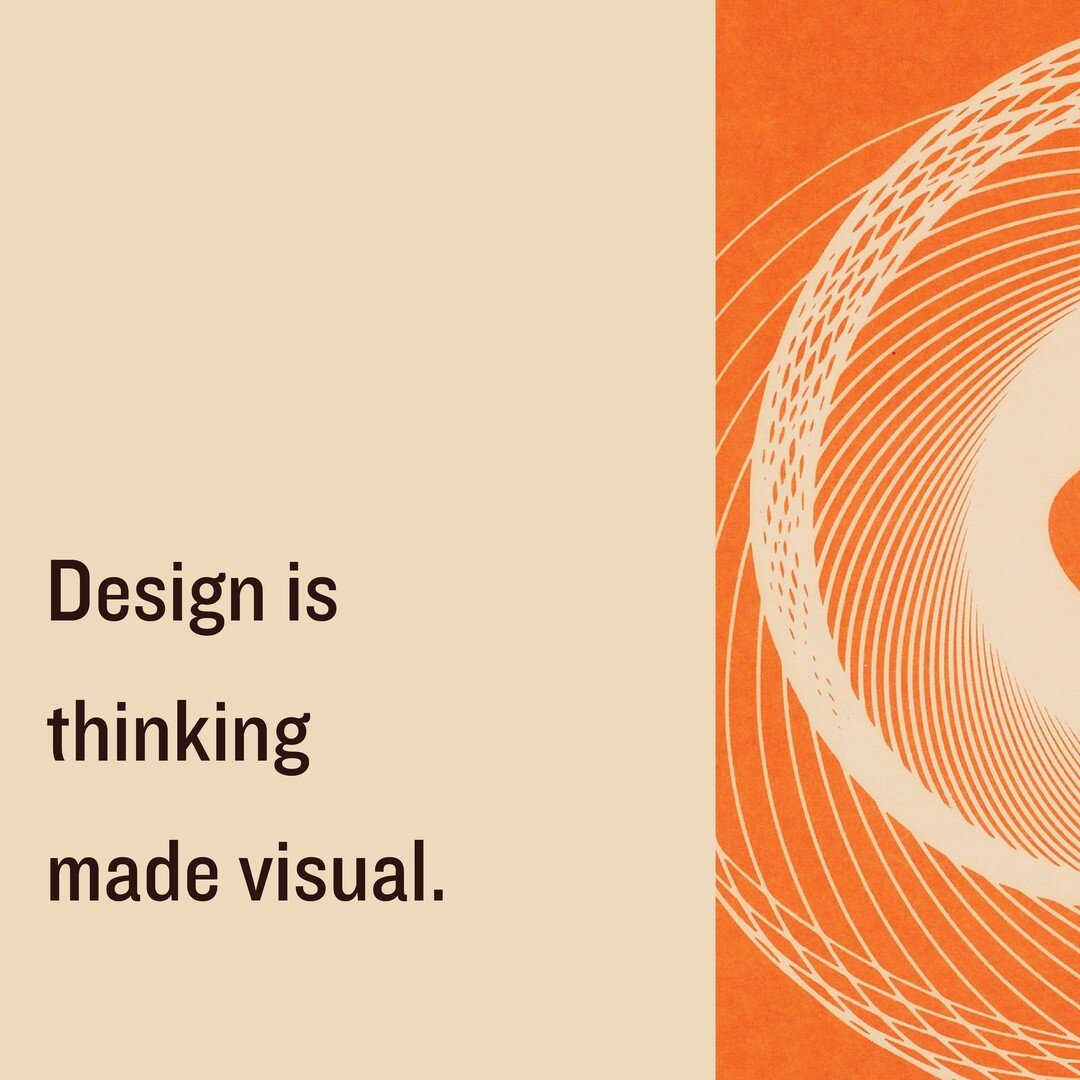 Monday morning words of wisdom from design legend Saul Bass. Don't know his work? Think Alfred Hitchock and James Bond title sequences. This particular image is from the Hitchcock classic, Vertigo&mdash;staring James Stewart and Kim Novak.

#saulbass