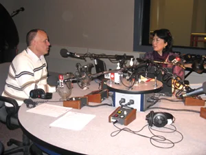 2010, CBC Radio, Toronto, Guest: Sean George, Sean George Pressed Glass