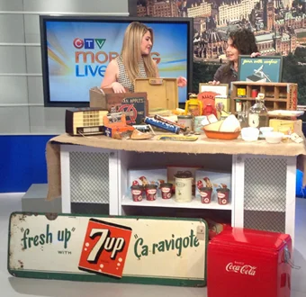 2015, CTV Morning Live, Ottawa, Guest: Celine Cabrolier, Decadisme