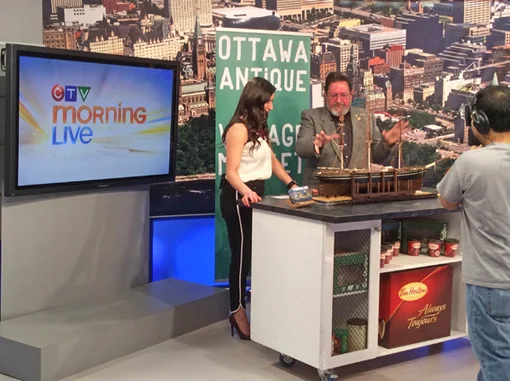 2016, CTV Morning Live Ottawa, Guest: Captain Greg Romanow (Retired), Captain's Nautical Treasures