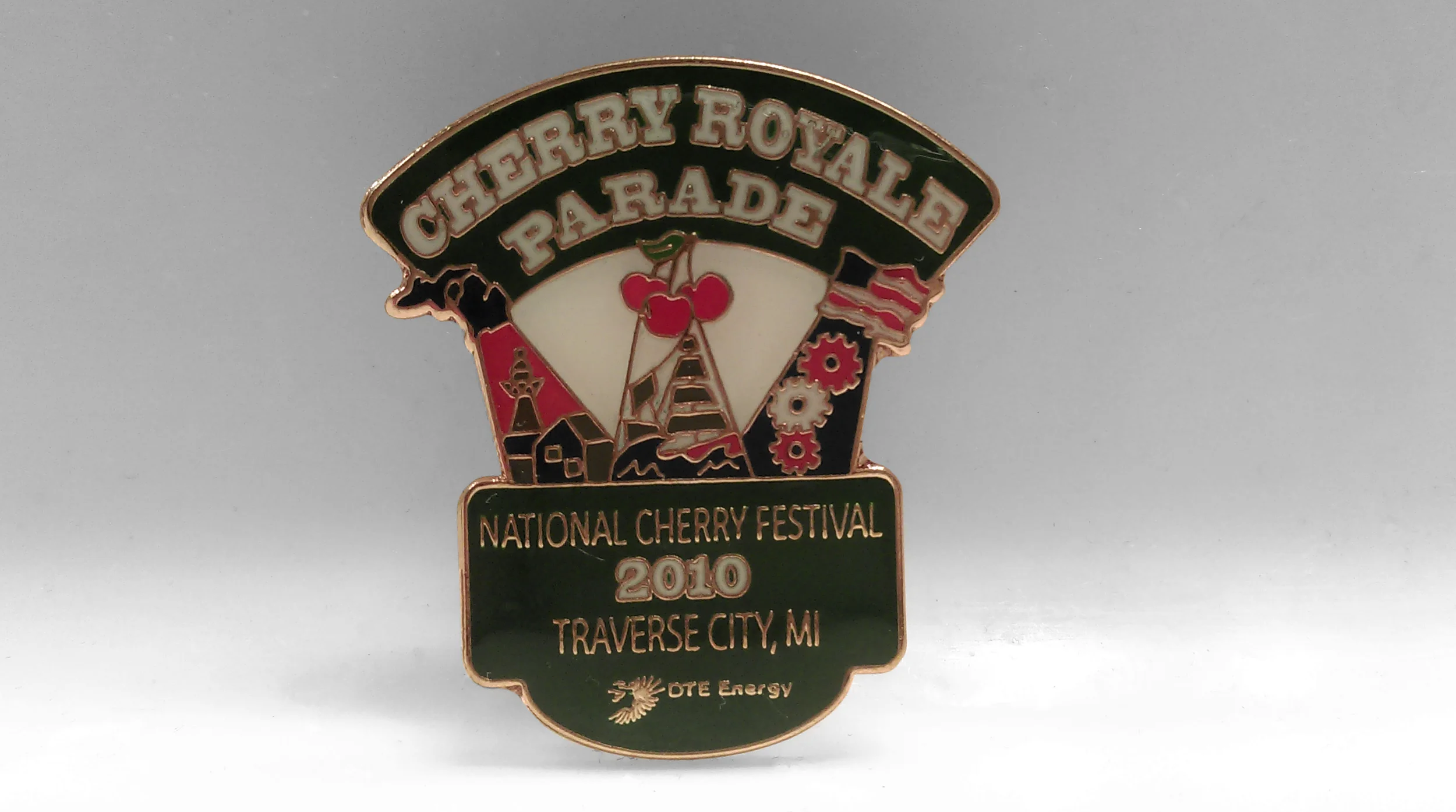  Traverse City Cherry Festival pin design competion winner 