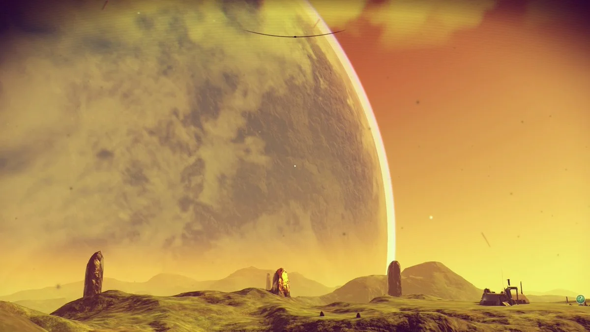 Moons tend to be close to their planets, and so provide striking views.