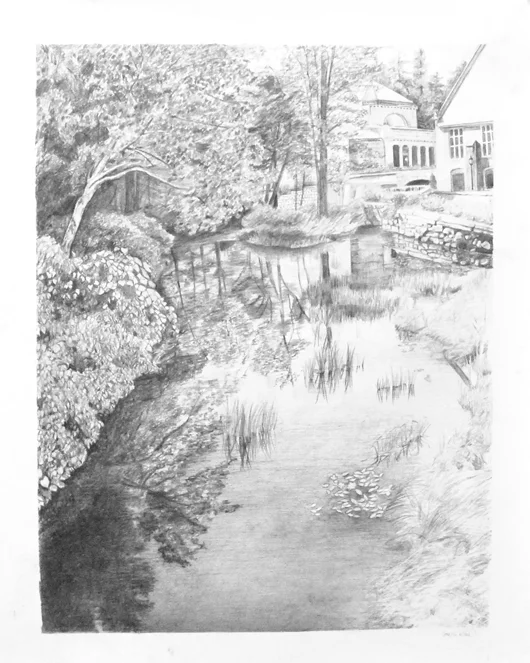 Kim.Hargate Pond.Pencil on Paper.22x28-inches.10:2010.jpg