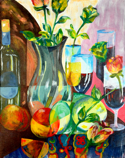 Jeon.Abstract Still Life.Acrylic on canvas.15x18-inches.11-2007.jpg