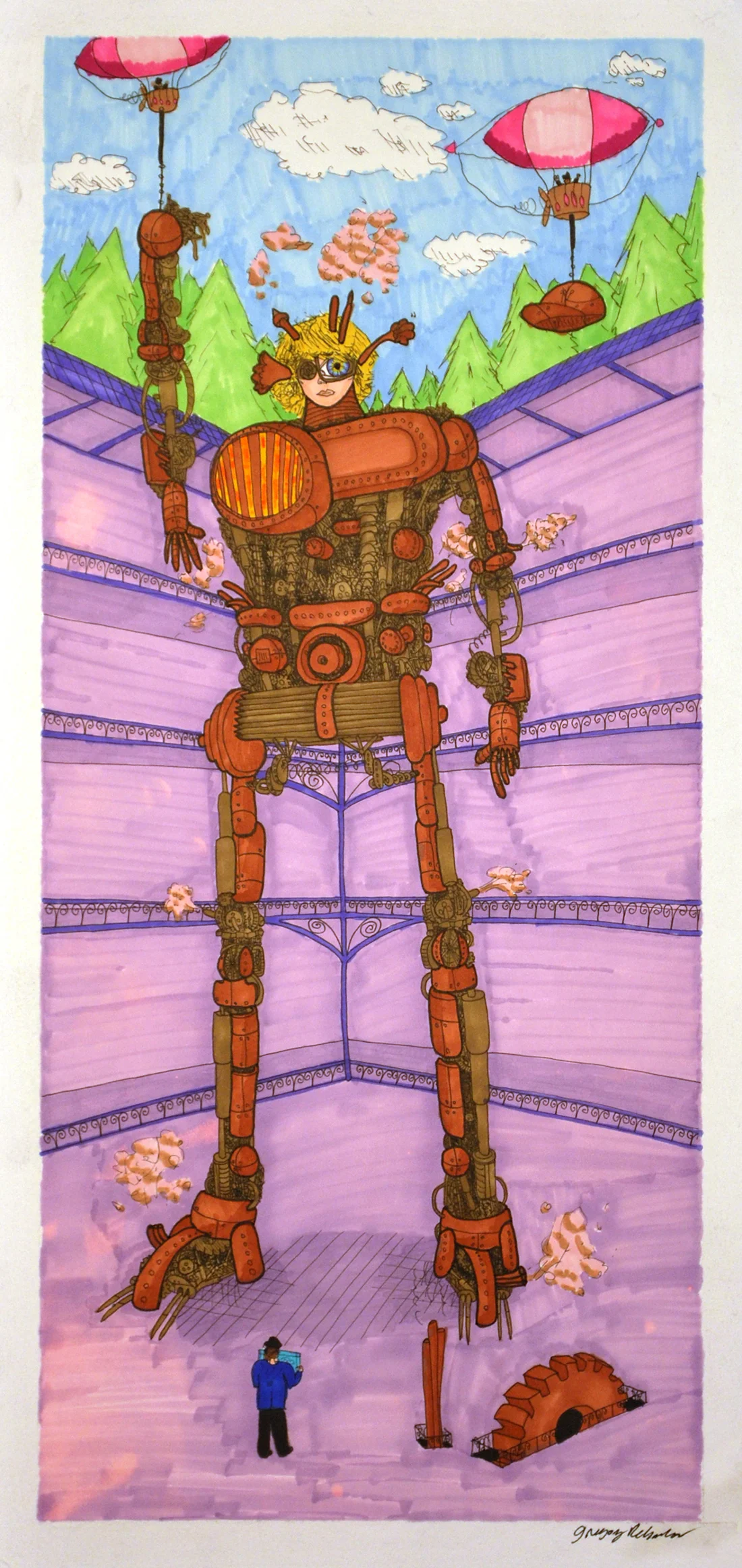 Dehmlow.A Self Made.. Man?.Pen & Marker on Paper.18x8 in.08-09.jpg