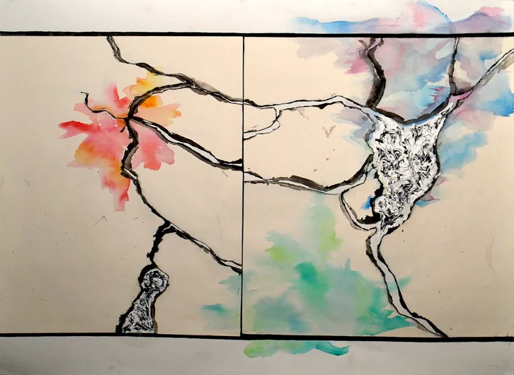 Jeon.Cracks.Mixed Media. 36x24-inches.12-2010.jpg