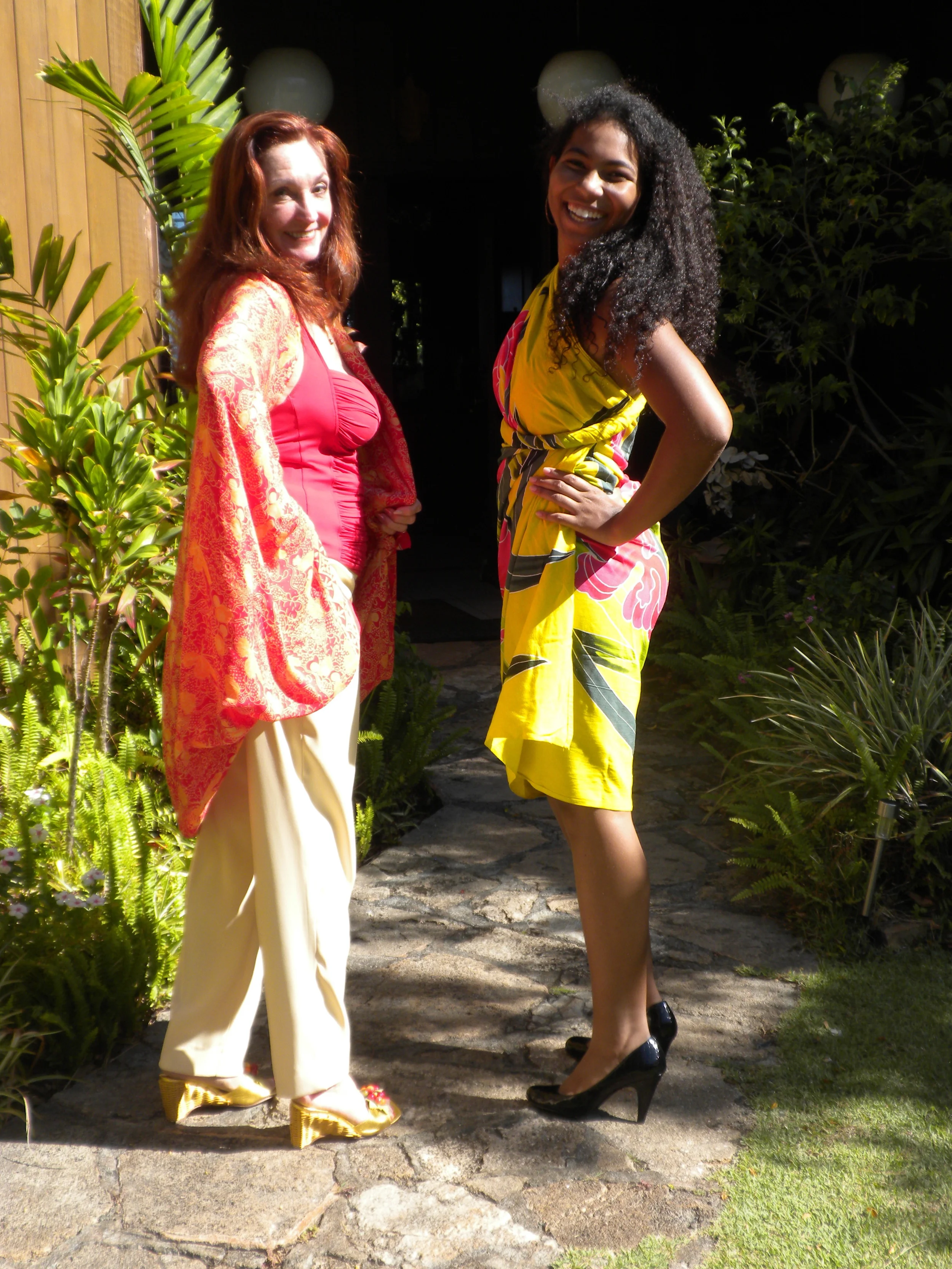 Silk Sarong and Hand Painted Sarong