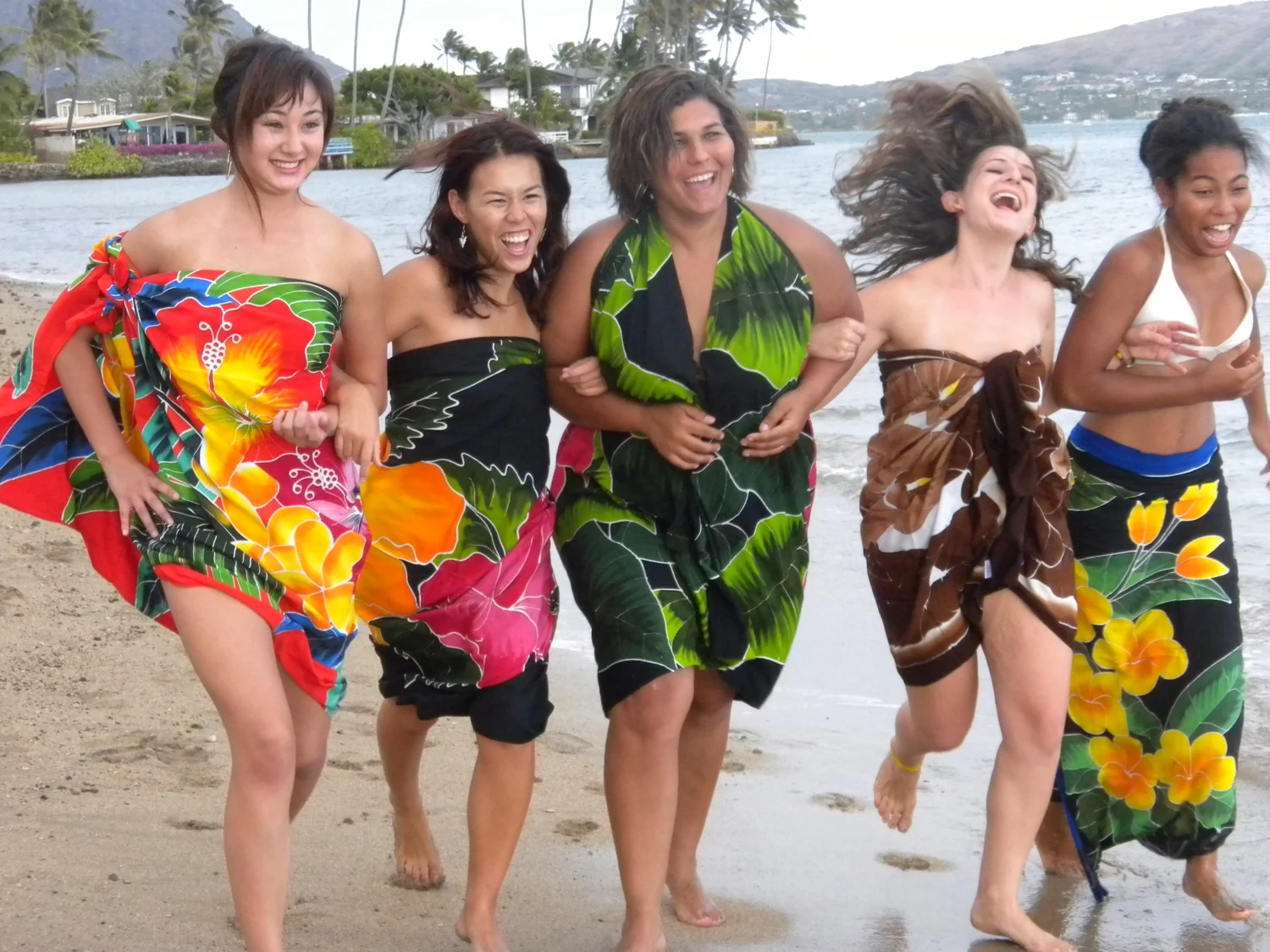 Hand Painted Sarongs