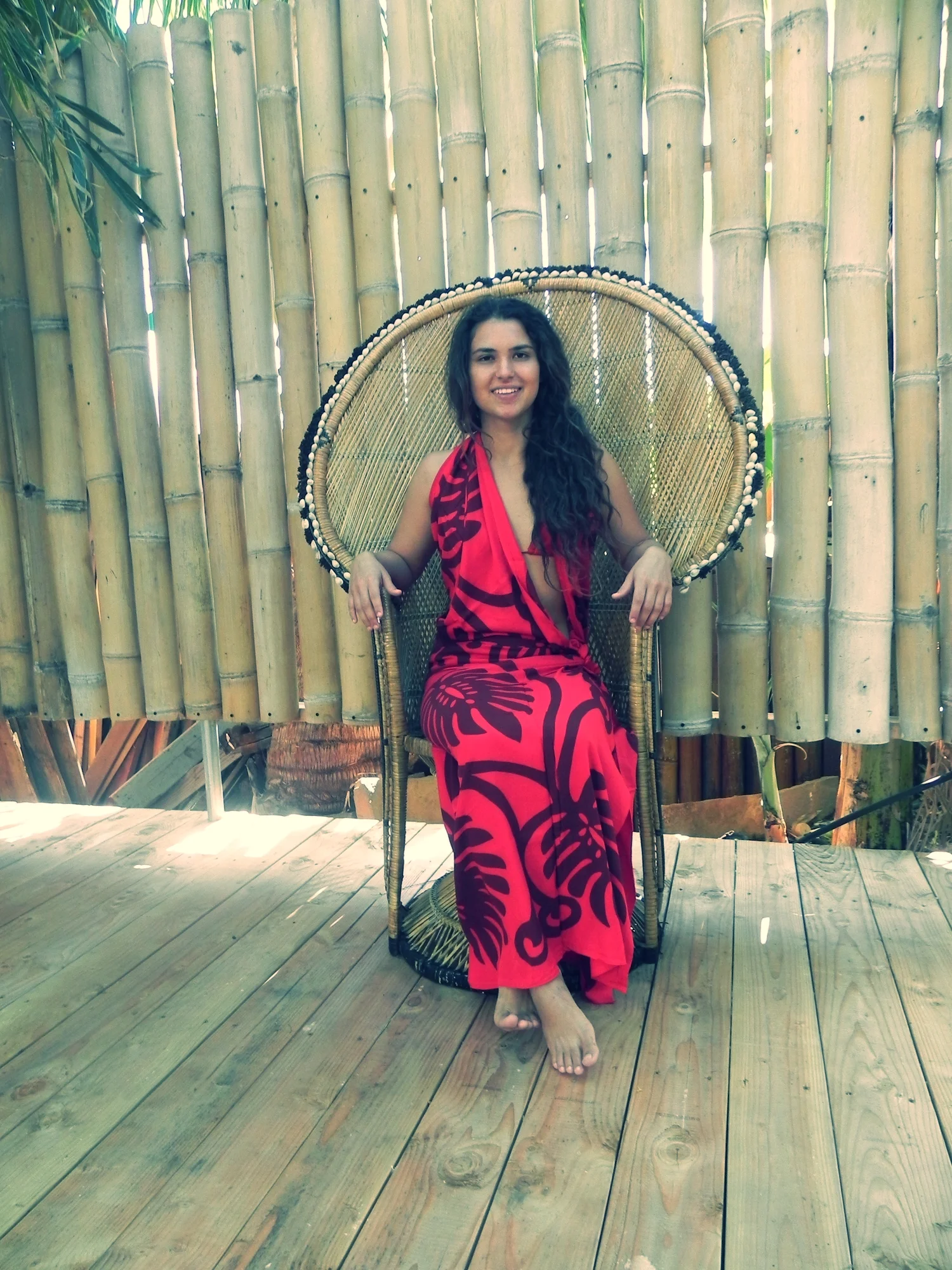 Hawaiian Quilt Sarong