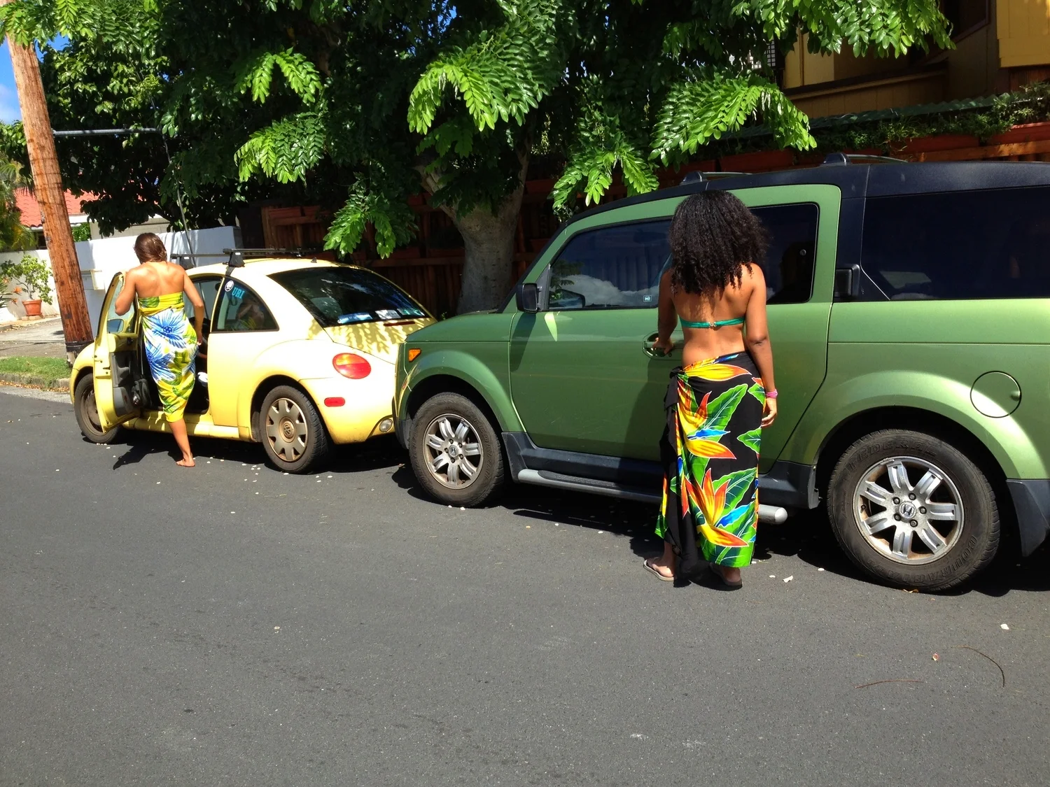 Hand Painted Sarongs