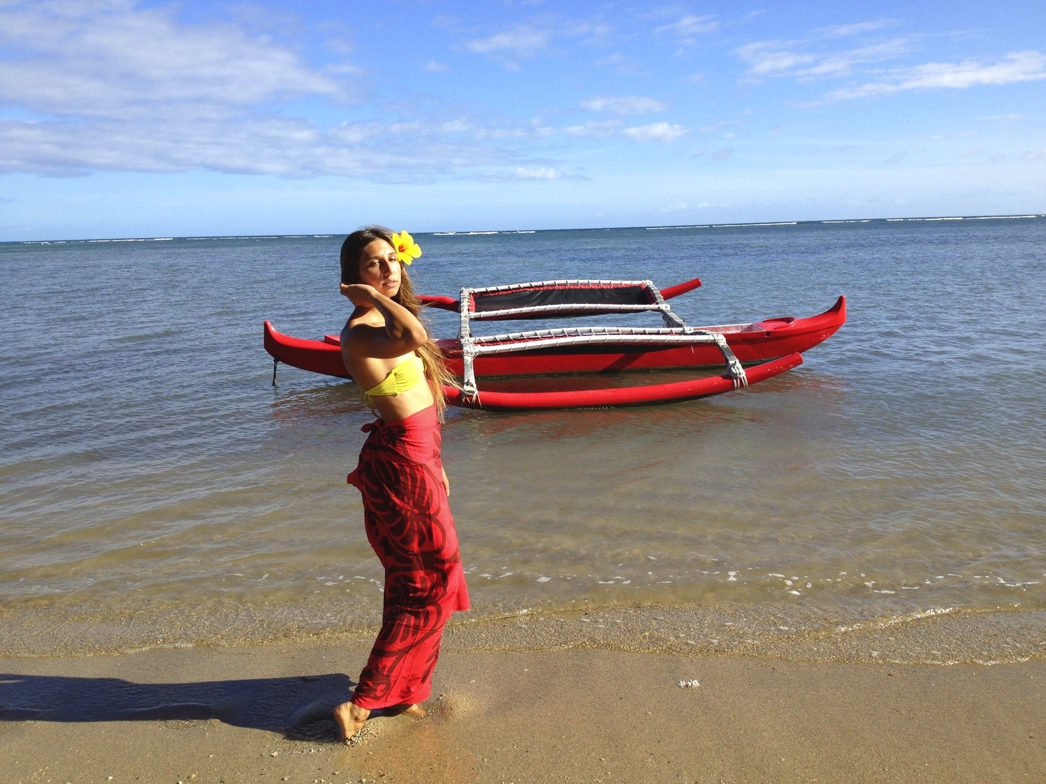 Hawaiian Quilt Sarong