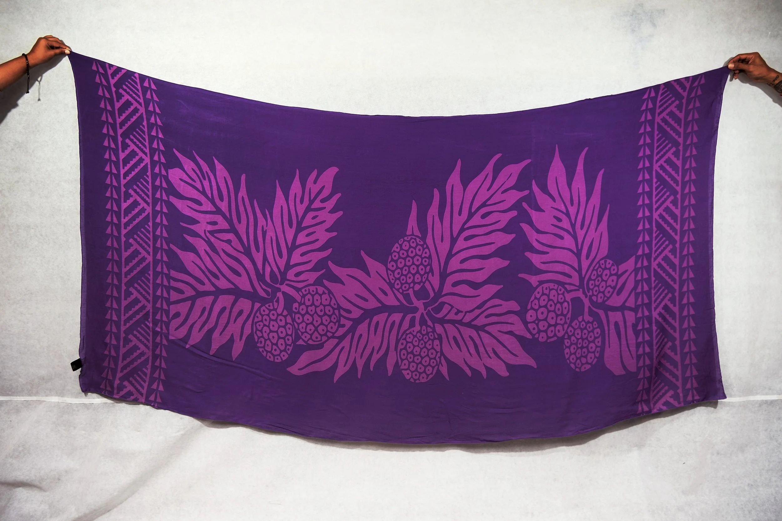 Breadfruit with Fruit Plus Size Sarong