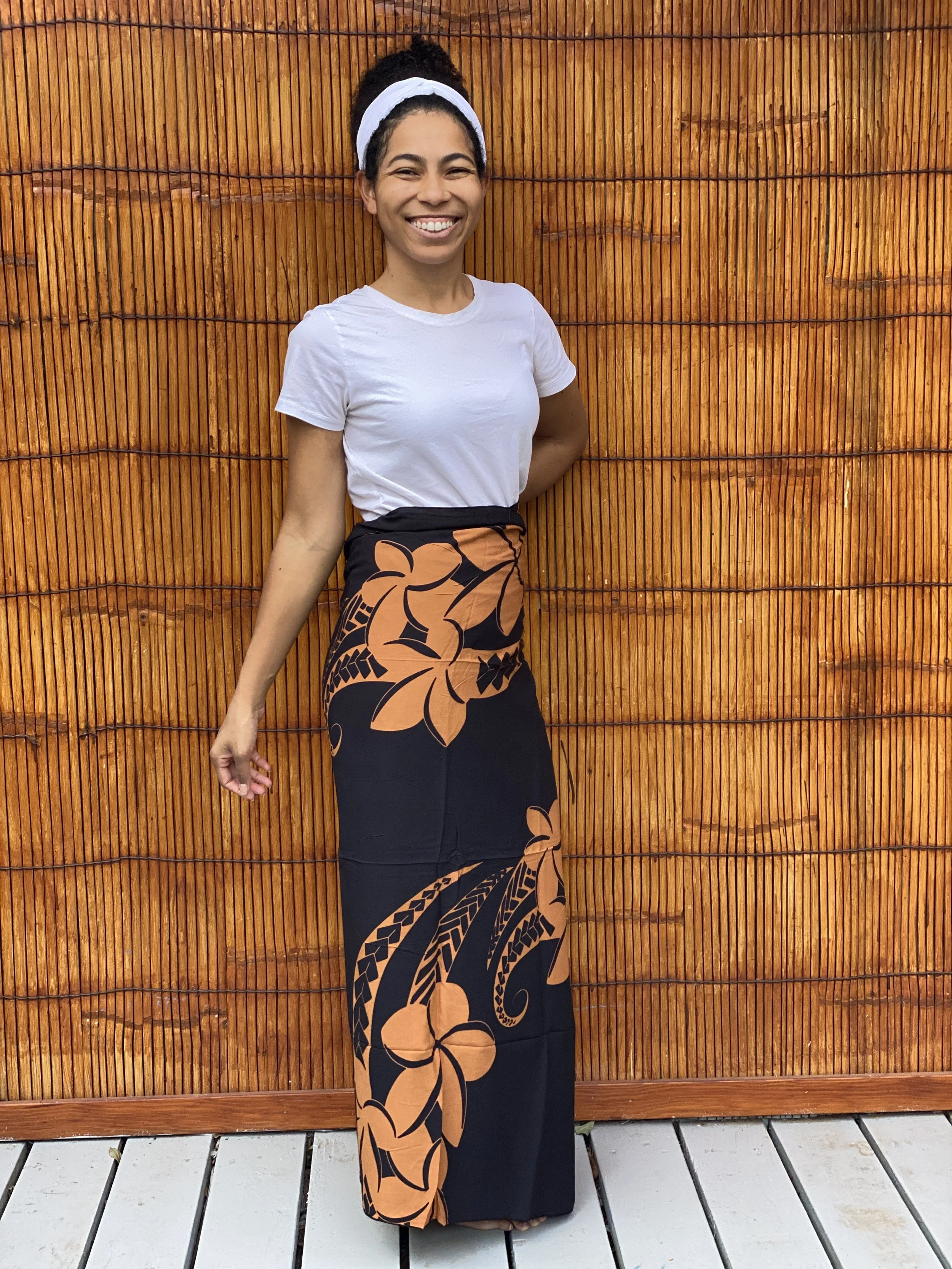 Premium Plumeria Tattoo Sarong