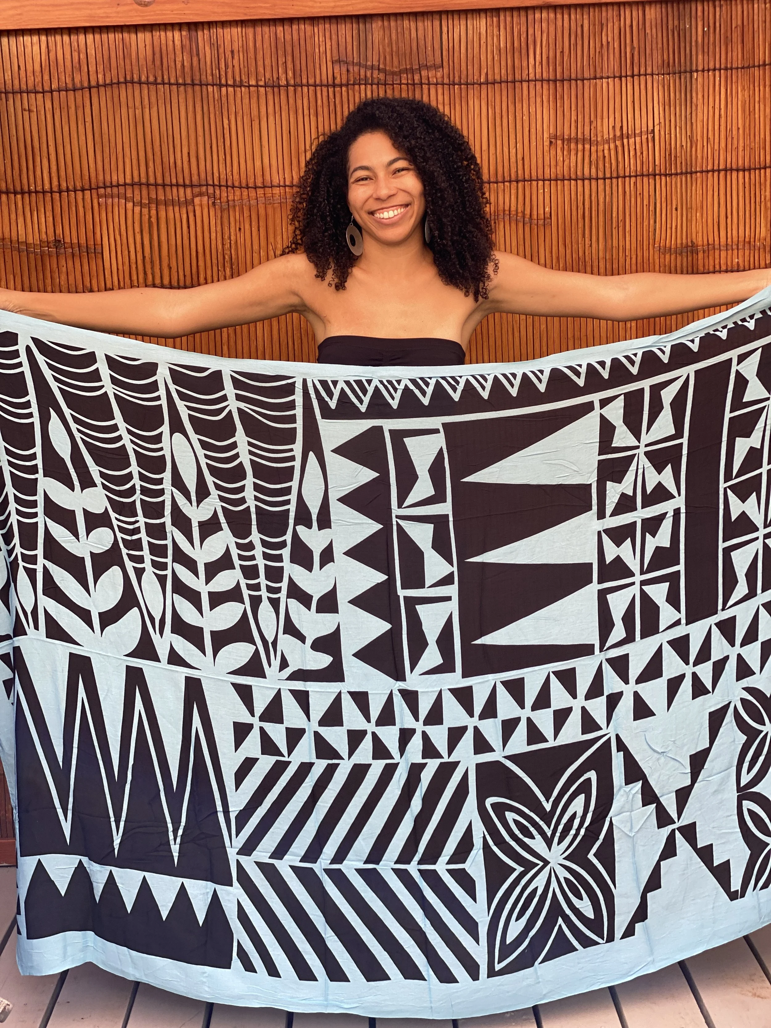 Pearl Tappa Standard Sarong