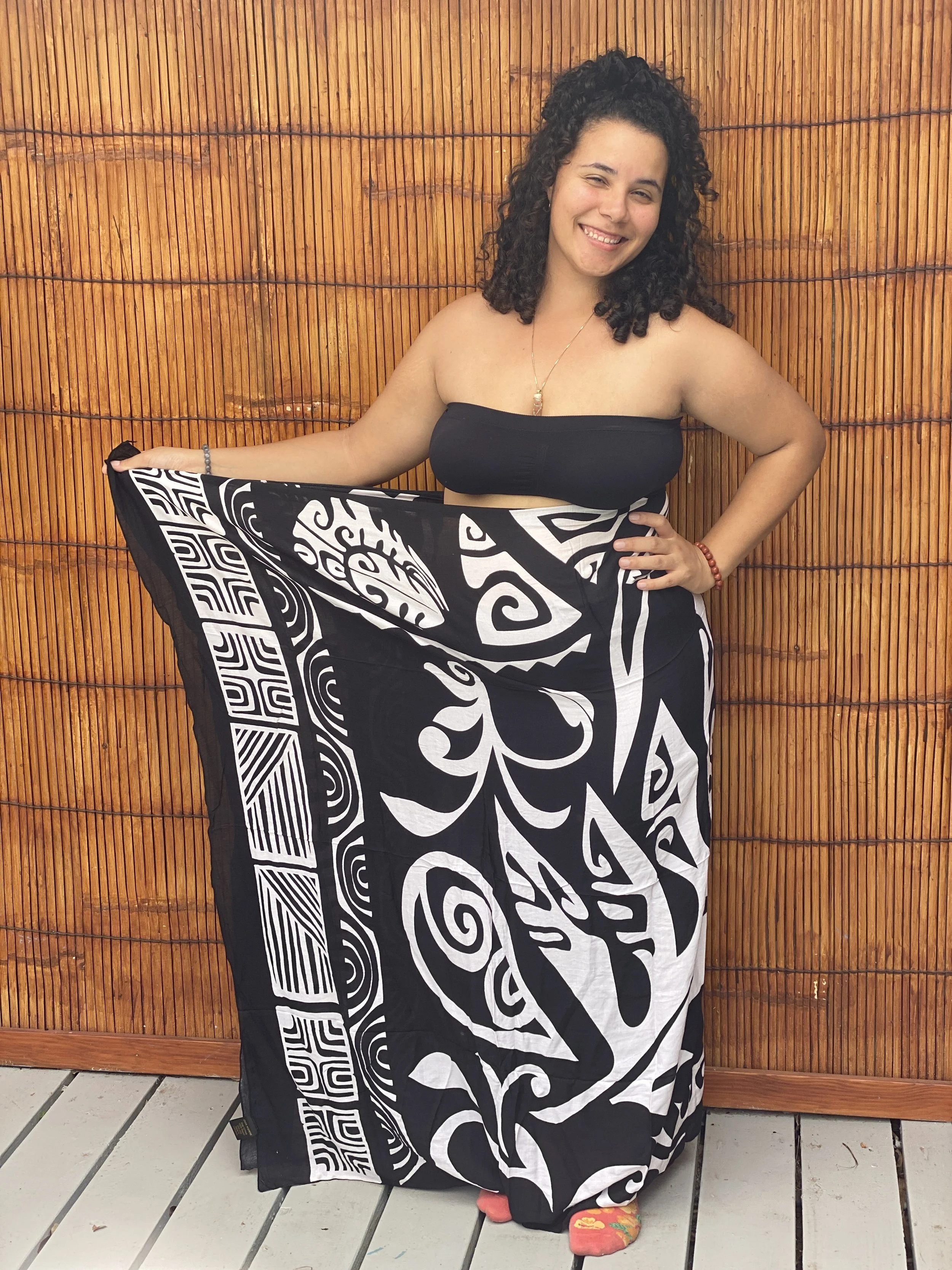 Fern Tattoo Standard Sarong