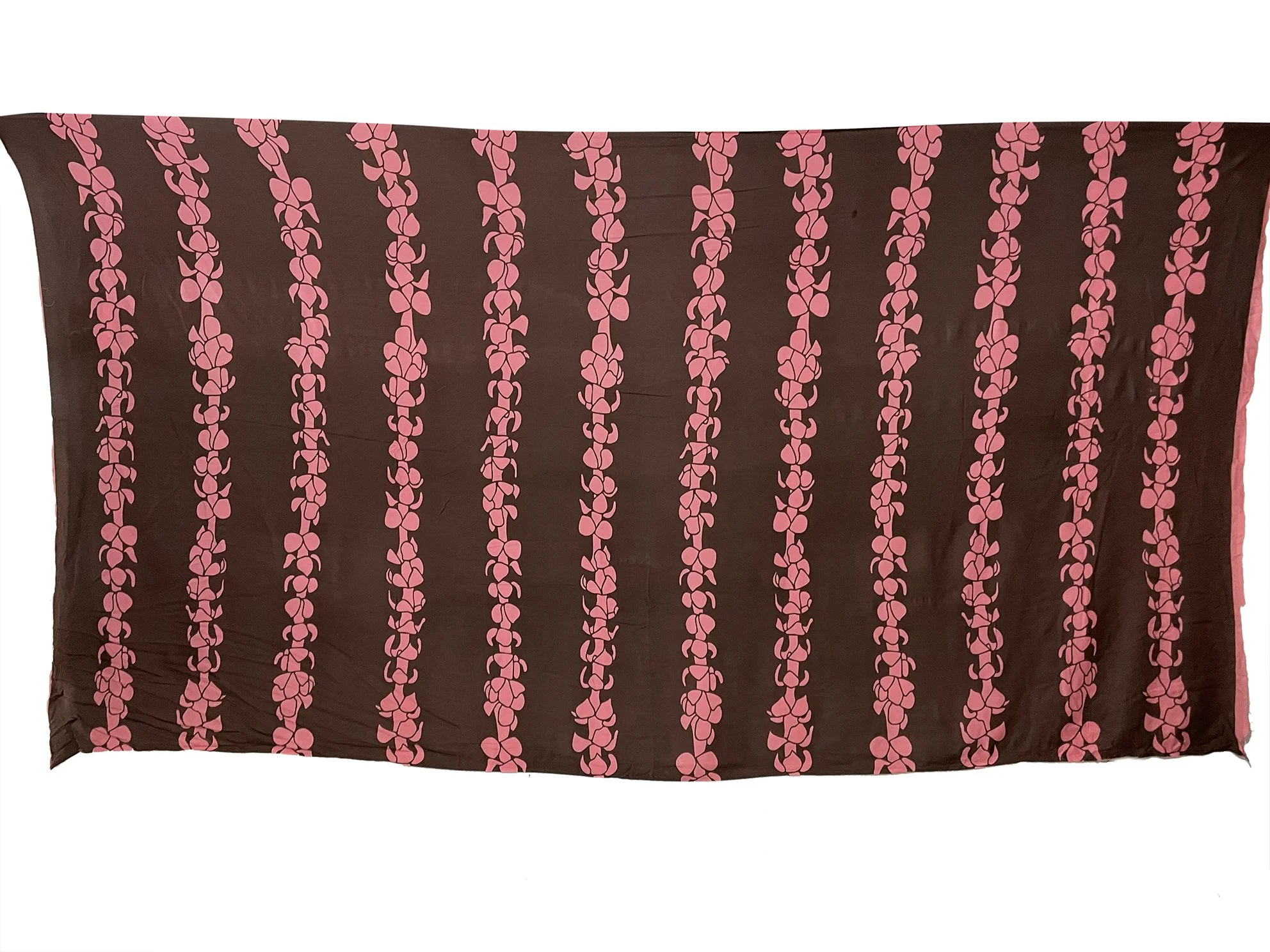 PLUS SIZE PUAKENIKENI LEI-FRENCH ROAST-FLAMINGO PINK.jpg