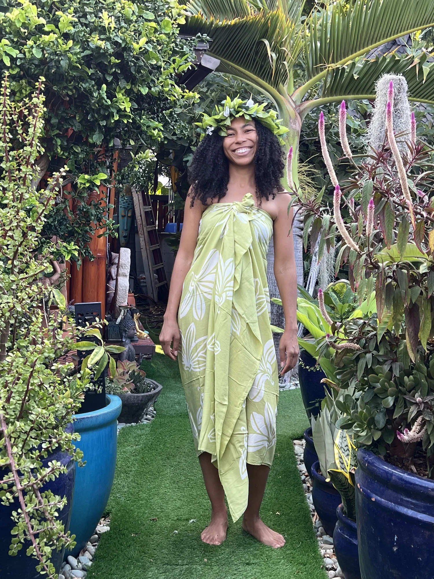 knee length dresses for ladies Mesh Sarong in Eden Green | Women's Skirt