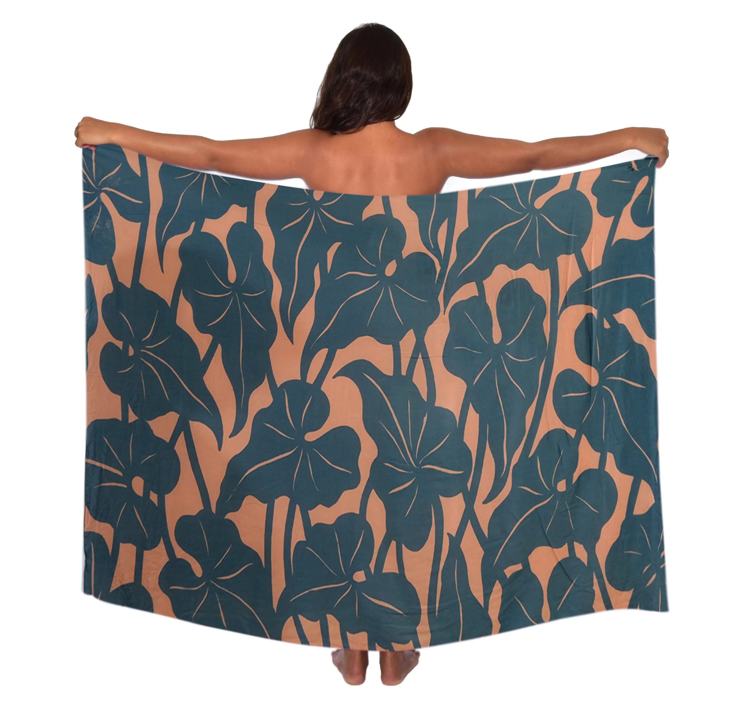 TARO LEAF-SHELL CORAL-TEAL.JPG