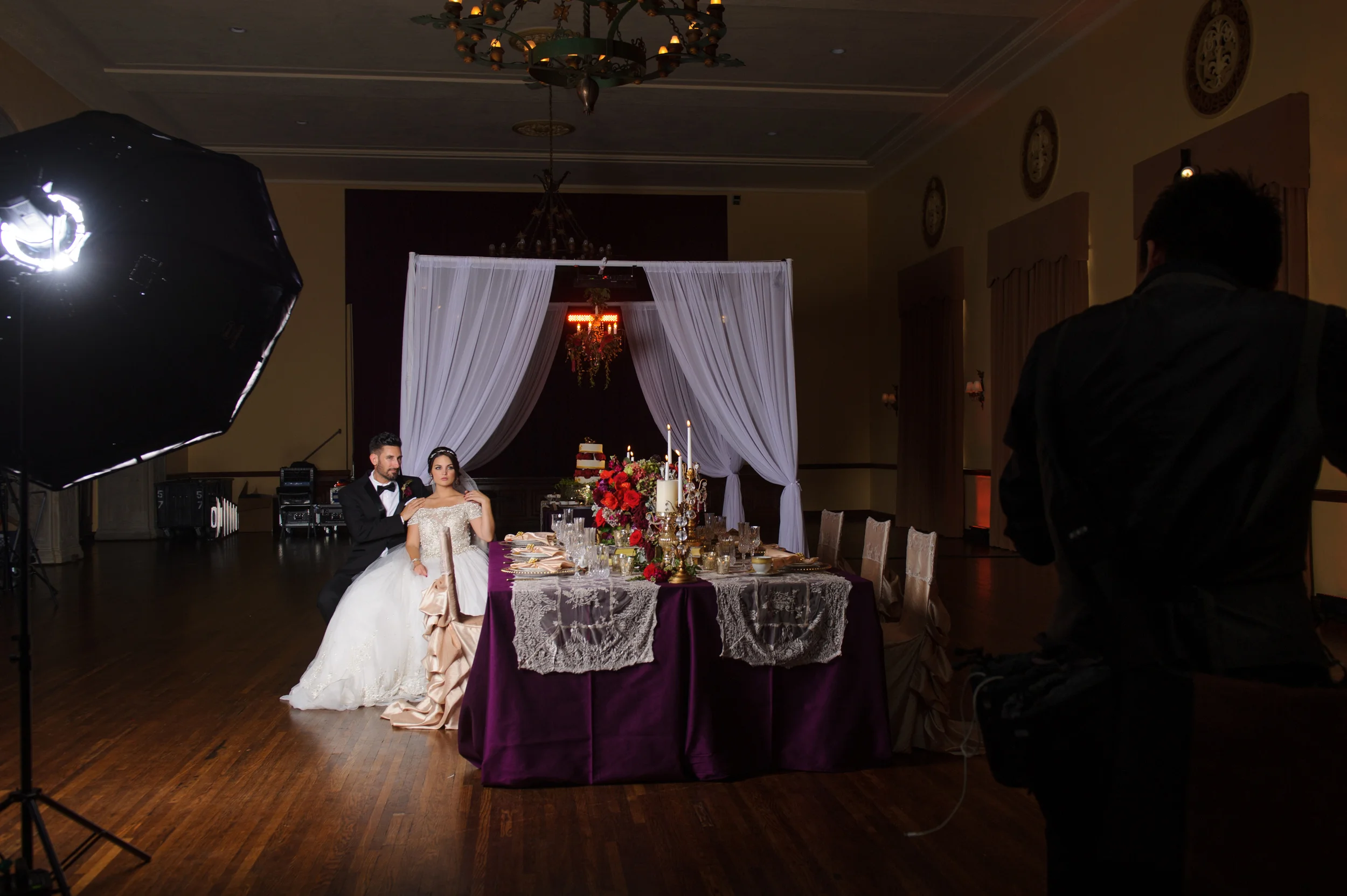 Equipment: Octabank softbox 500ws Gemini Strobe by Bowens with Radio Triggering System Nikon D3s with Nikor 85mm f/1.4 shot at 1/25sec f5.6 ISO 200 Lighting setup: Key light is located 45 degrees camera left. and rotated for desired feathering.