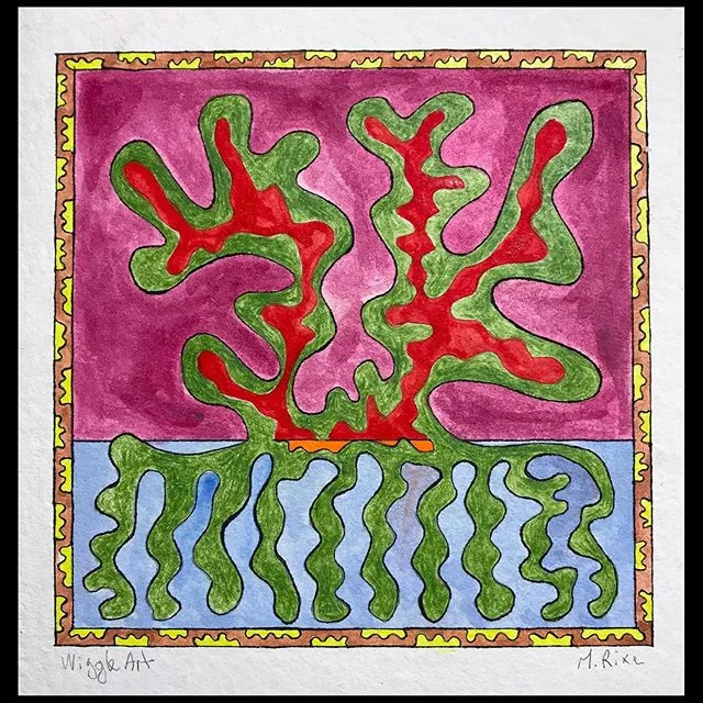 ¿WiggleArt?
.
.
Mixed media on #moulinricharddebas #paper
.
.
.
#newart #abstractart #santafeart #psychedelicart #frenchart #new_and_abstract #emergingart #fineart #weedartist #spiritualawakening #rastaart #amazon #painting #parisart #nycart #brooklynart #buyartwork #abstractpainting #organic #organicabstract #transcendentalart