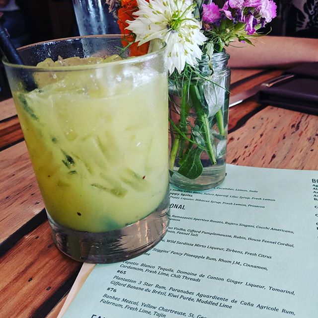 #65 at Odd Duck Restaurant! Already getting our tropical vibes going for next months 3st! Get your tickets before it's to late!!