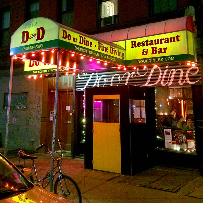 Do or Dine awning redesign and install - Brooklyn, NY