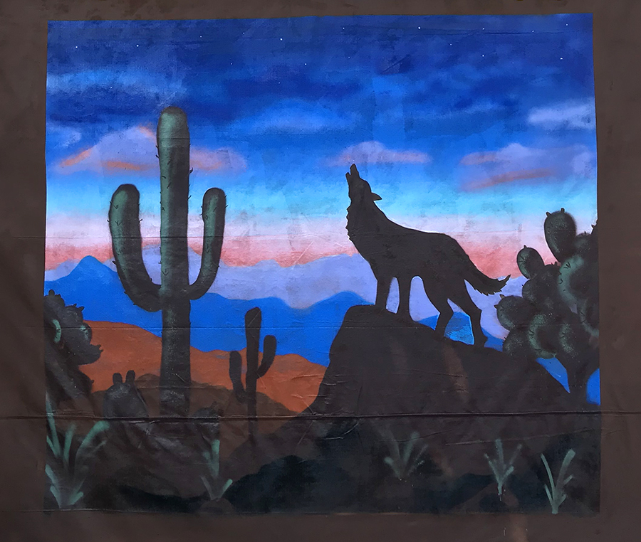 Lil Nax X, Old Town Road music video backdrop
