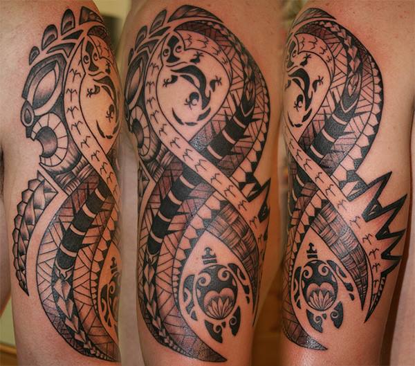 Gecko, Honu and Tiki Tribal