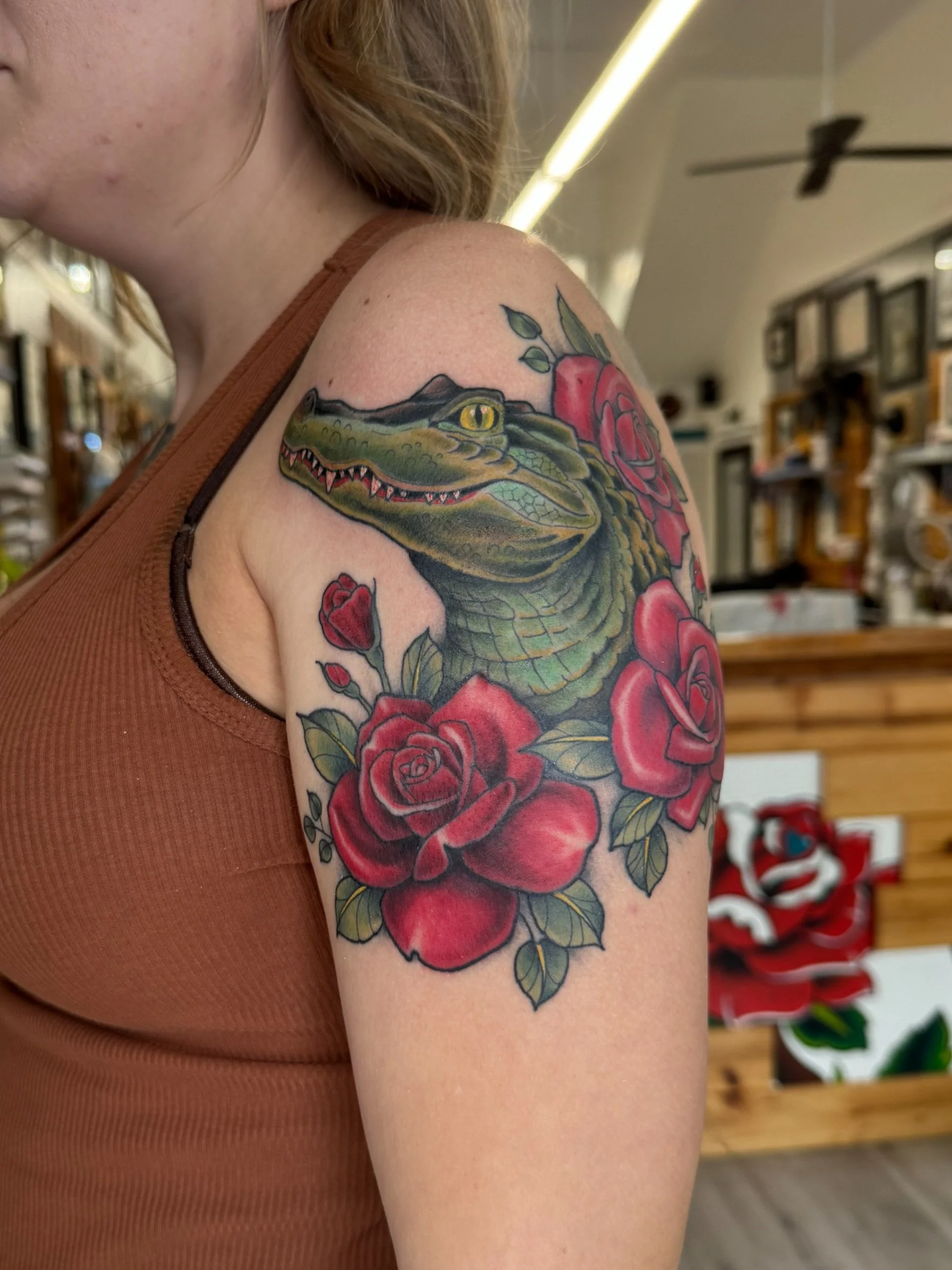 Alligator & Roses