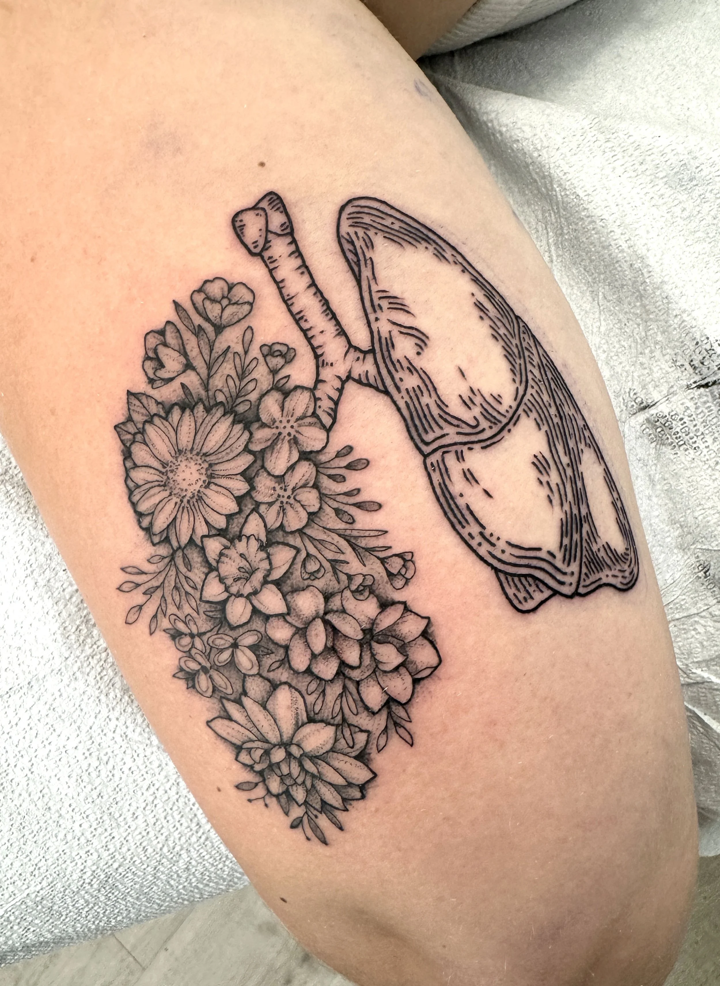 Lung Tattoo
