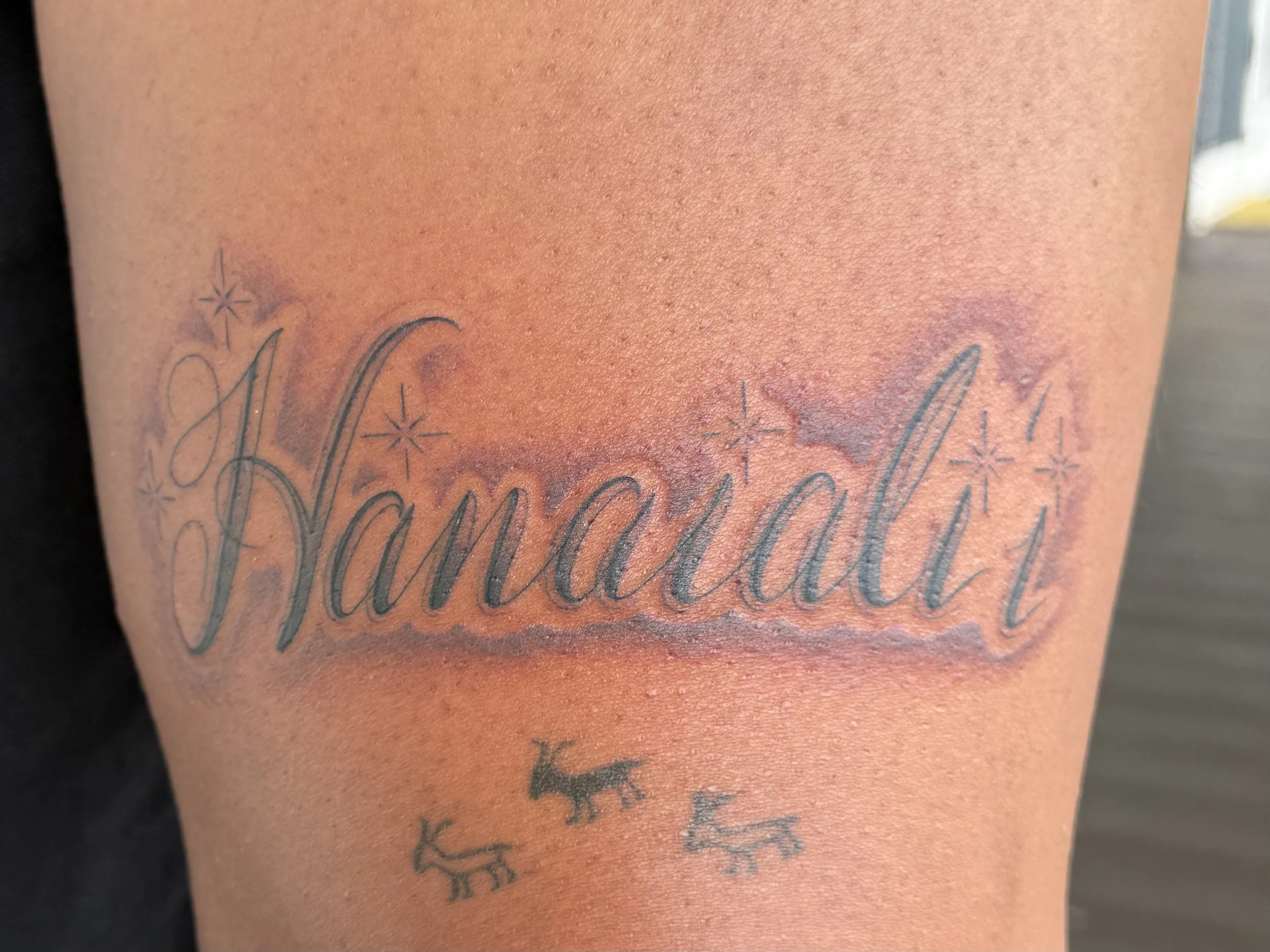 Custom lettering