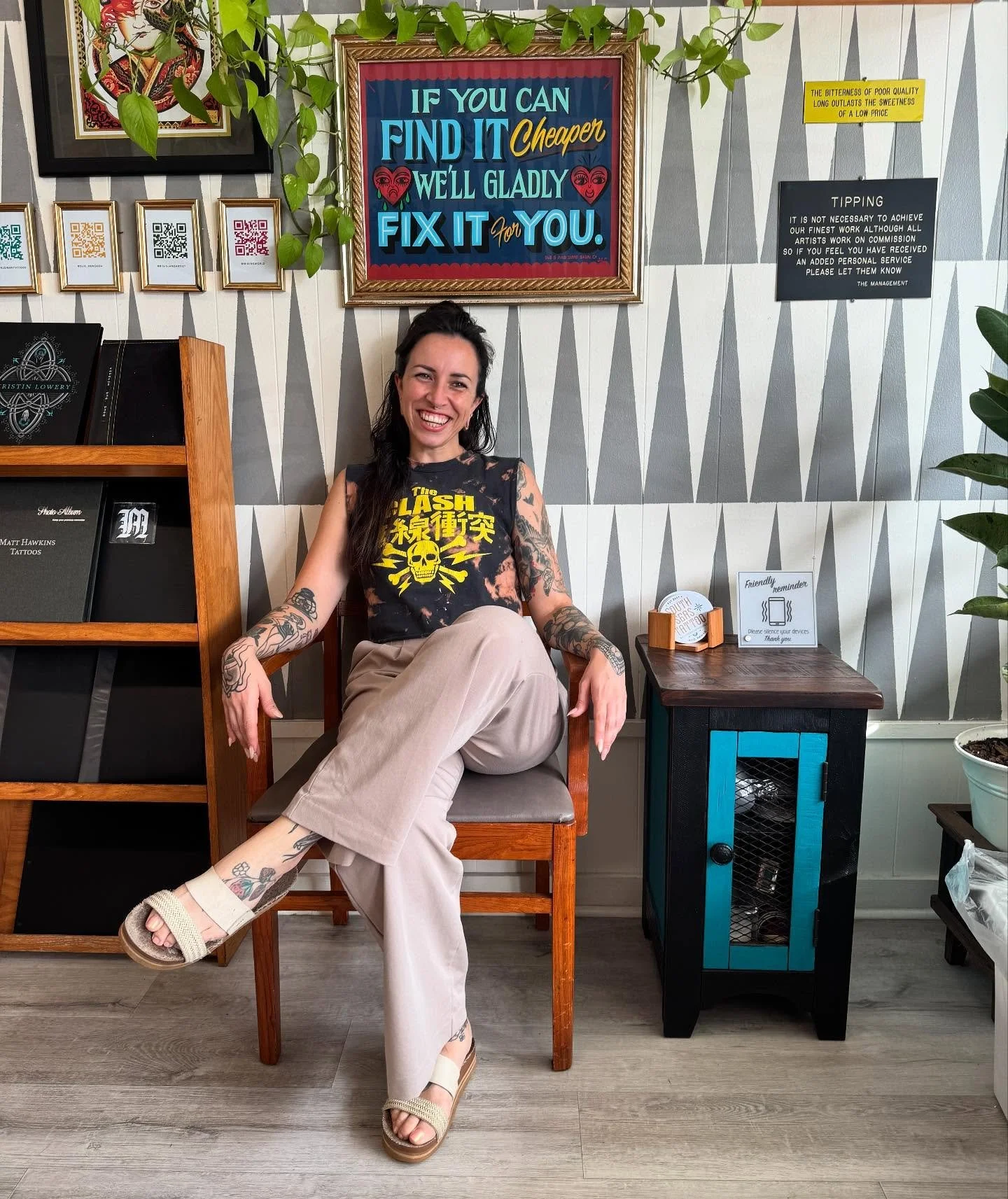 We are thrilled to welcome Lex Petroff as a full-time resident artist at South Seas! ✨ 🥳 She brings a wide range of styles, from elegant fine-line tattoos to bold &amp; traditional. Catch her at the shop from Sunday-Wednesday. She is dedicating Wedn