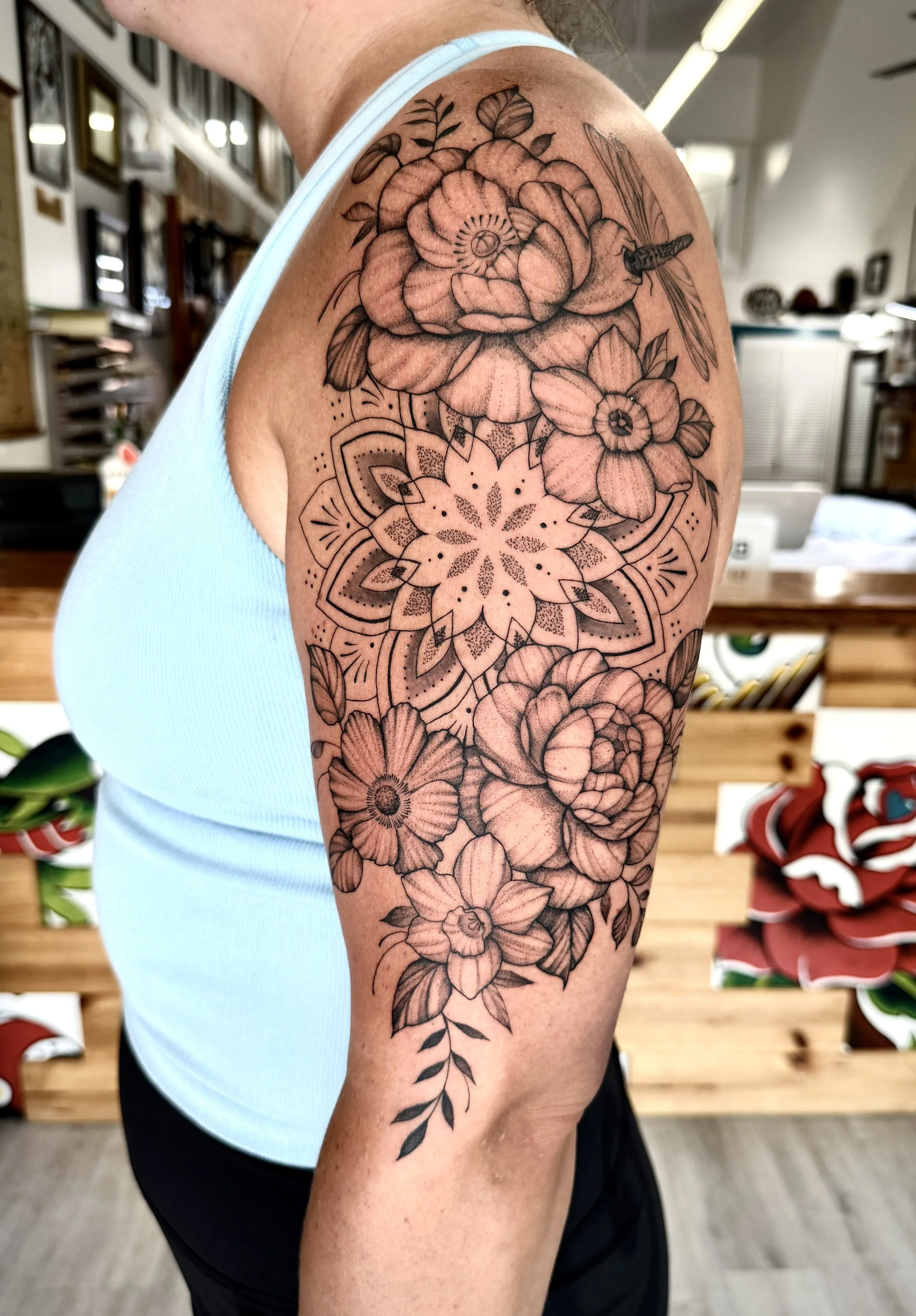 Mandala & Birth Flowers