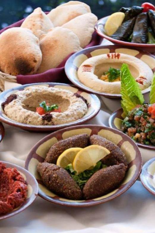 Lebanese mezze